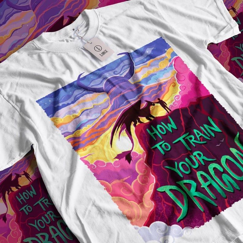 How to Train your Dragon Animation Movie Streetwear Graphic Unisex Short Sleeve T-Shirt Hoodie, Sweatshirt | HypeCrazeTee.com