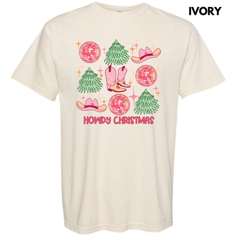 Howdy Christmas Collage Comfort Colors T-Shirt 'NLB' Hoodie, Sweatshirt | HypeCrazeTee.com