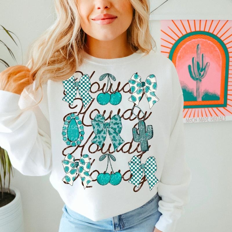 Howdy DTF Transfers - THIS IS NOT A SHIRT Hoodie, Sweatshirt | HypeCrazeTee.com