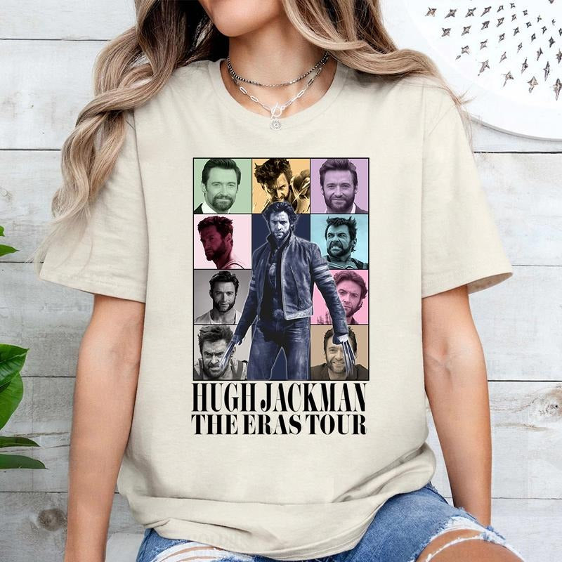 Hugh T Shirt Jackman T Shirt Gift For Woman and Man Unisex T-Shirt Hoodie, Sweatshirt | HypeCrazeTee.com