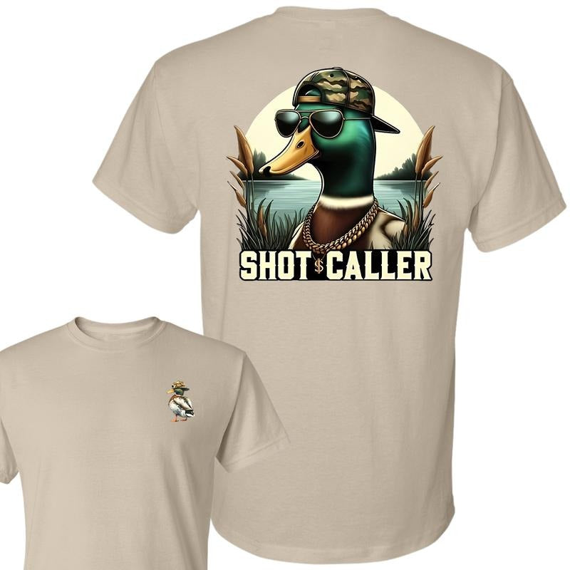 Hunting Duck T-shirt, Summer Hunting T-shirt, Unisex T-shirt, For Men, For Women Hoodie, Sweatshirt | HypeCrazeTee.com