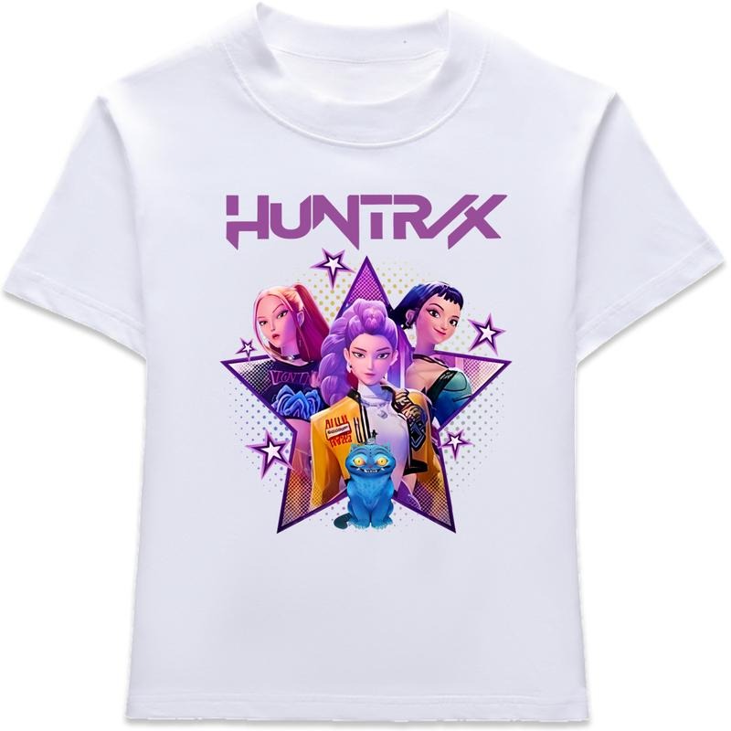 Huntrix Kid T-shirt, Kpop Demon Hunters T-shirt Unisex Crewneck  Youth and Adult T-Shirt Hoodie, Sweatshirt