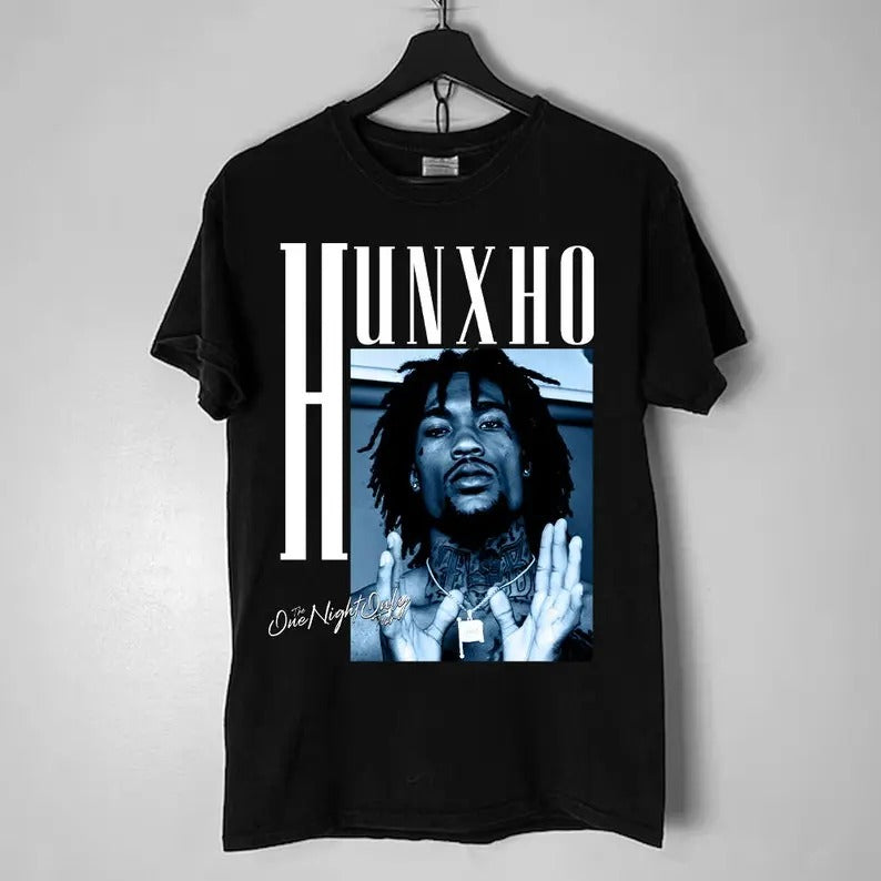 Hunxho The One Night Only Tour T-Shirt, Hunxho Artist, Hiphop Artists, R&B Shirts, Hunxho unisex graphic tee Hoodie,...