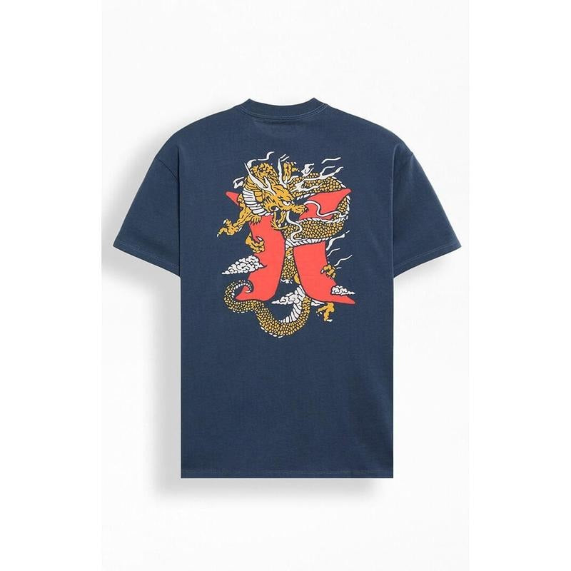 Hurley Men's Dragon Lagoon T-Shirt - Multicolor Hoodie, Sweatshirt | HypeCrazeTee.com