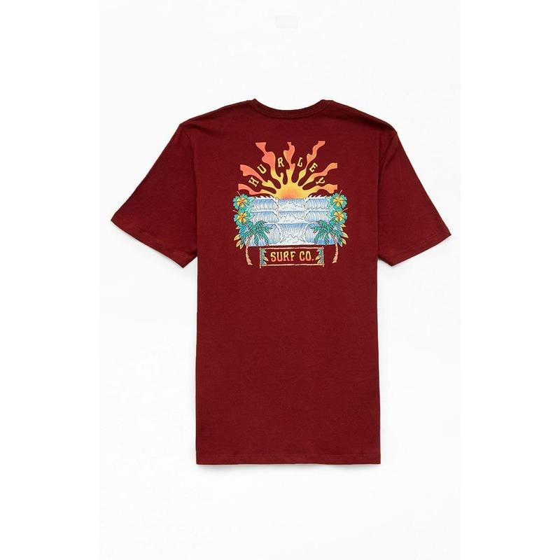 Hurley Men's Everyday Wash Super Tubes Pocket T-Shirt - Multicolor Hoodie, Sweatshirt | HypeCrazeTee.com