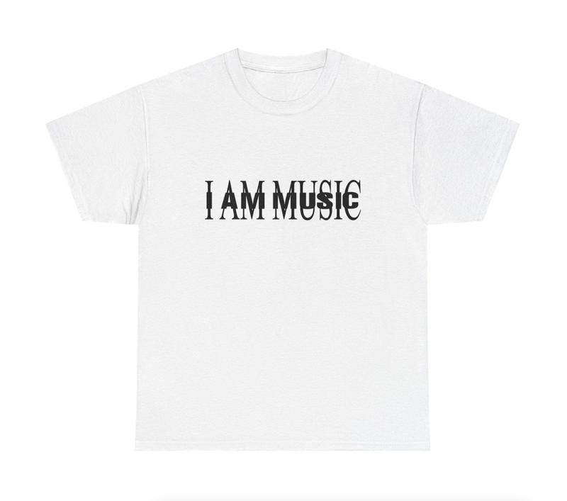 I AM MUSIC album T-shirt Womenswear Comfort Top Shortsleeve Casual Hoodie, Sweatshirt | HypeCrazeTee.com