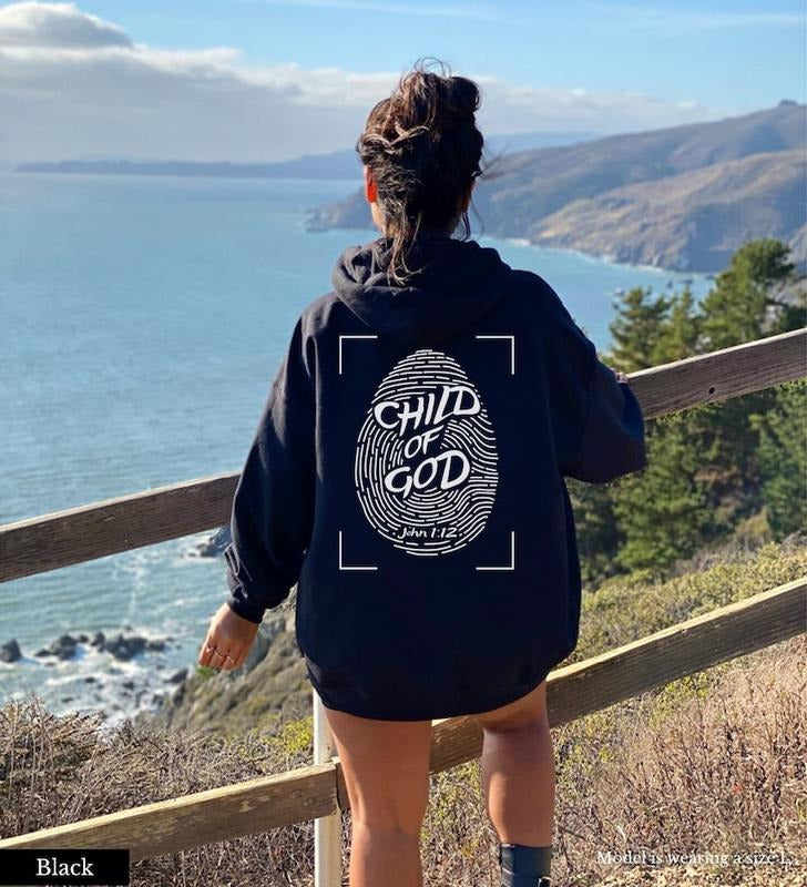 I AM a Child of God Christian Hoodie Jesus Hoodie Aesthetic Hoodie Christian Sweatshirt Trendy Hoodie Aesthetic Clothes...