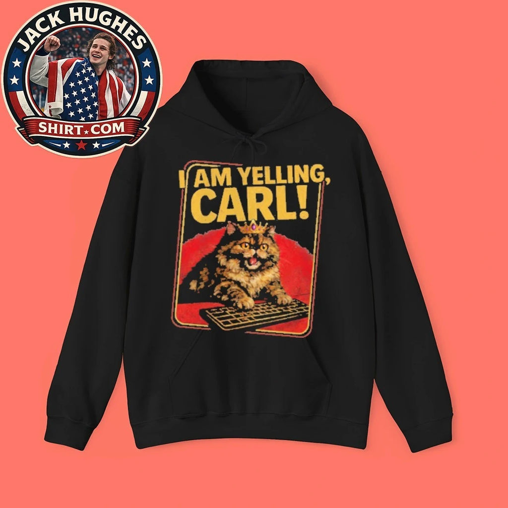 I Am Yelling, Carl Cat T-Shirt