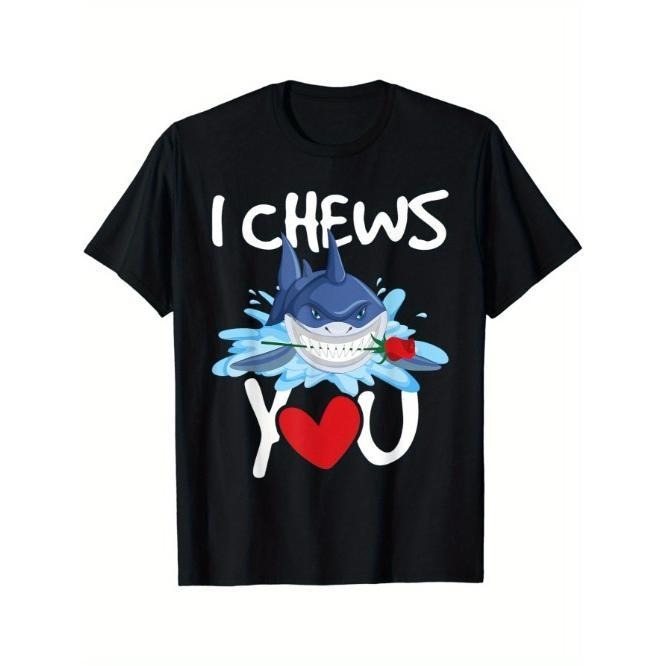 I Chews You - Shark Lovers Wildlife Marine Biologist Science T-Shirt Made in USA Hoodie, Sweatshirt | HypeCrazeTee.com