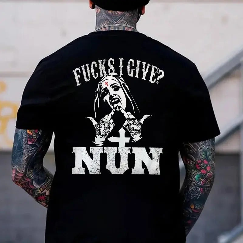 I Give Nun T-shirt - Naughty Clothes Men Cotton Menswear Hoodie, Sweatshirt | HypeCrazeTee.com