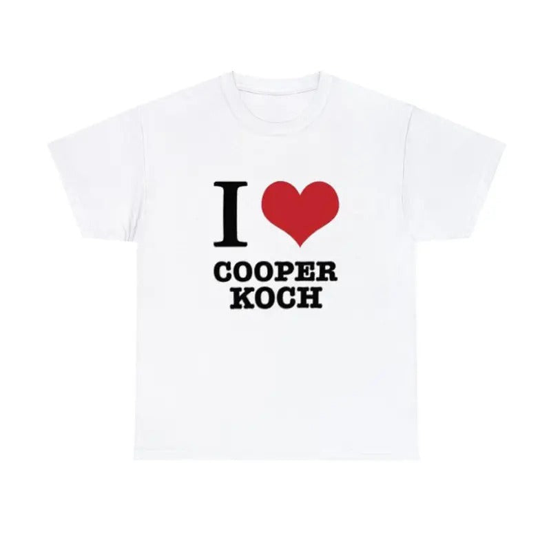 I HEART COOPER KOCH T shirt, I love Cooper Koch shirt Hoodie, Sweatshirt | HypeCrazeTee.com