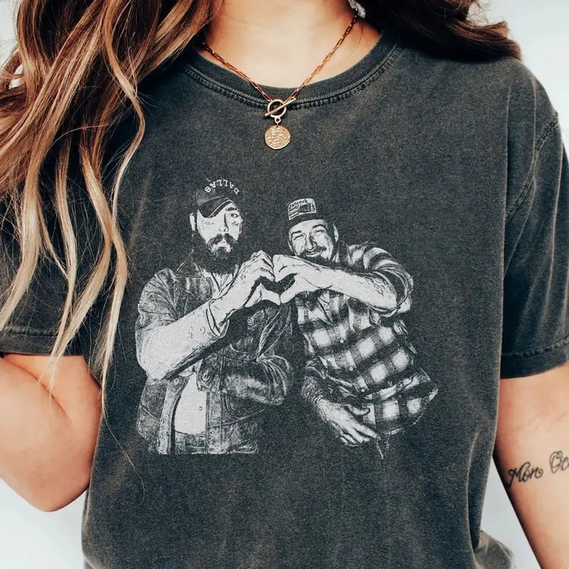 I Had Some Help shirt, Country Music shirt, Posty Wallen shirt, It takes two to break a heart in two shirt Unisex T-Shirt...
