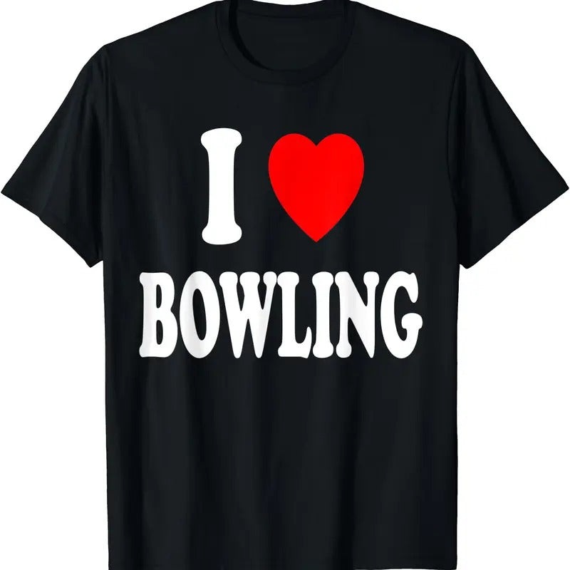 I Heart (Love) Bowling T-Shirt Hoodie, Sweatshirt | HypeCrazeTee.com