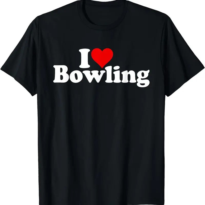 I LOVE HEART BOWLING T-Shirt Hoodie, Sweatshirt | HypeCrazeTee.com