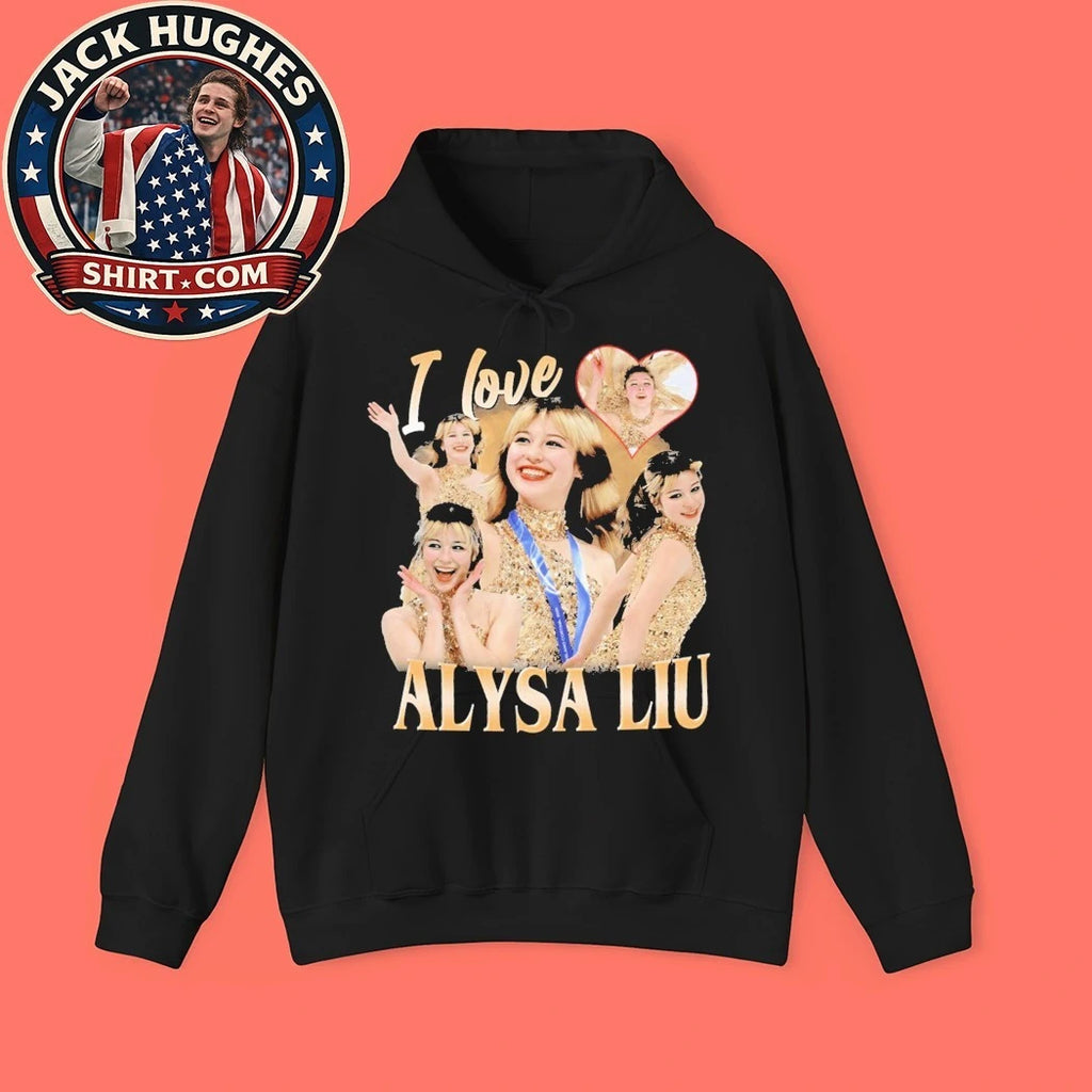 I Love Alysa Liu Team USA Olympic 2026 Hockey Quad Jump Skater Fan Shirt
