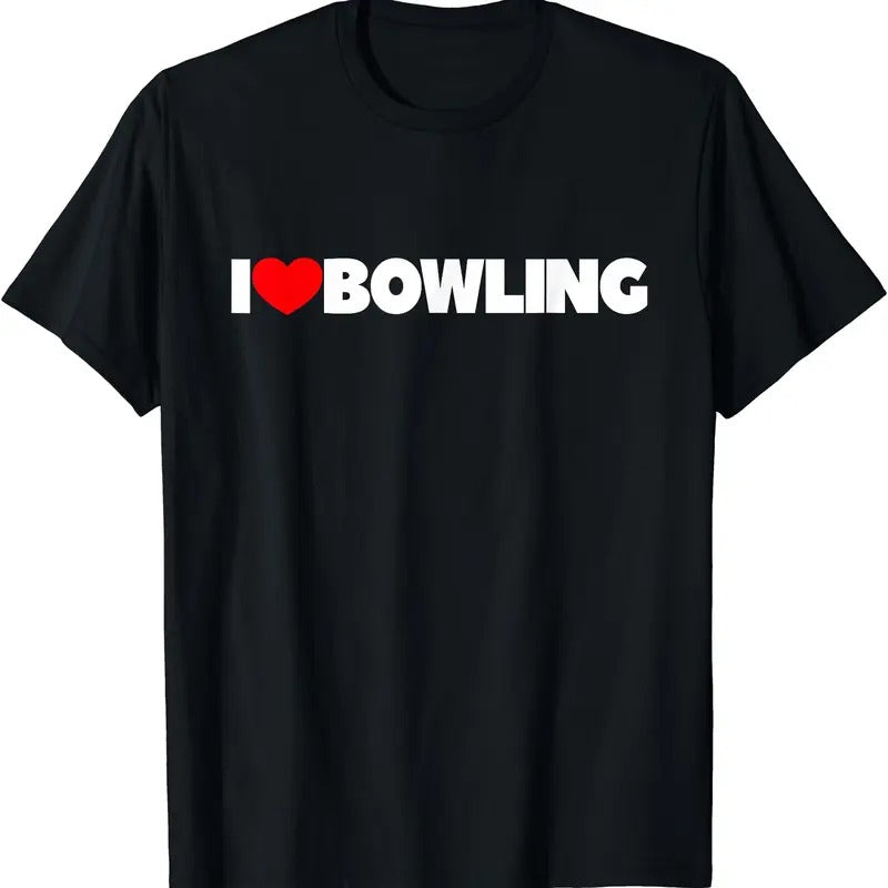 I Love Bowling T-Shirt Hoodie, Sweatshirt | HypeCrazeTee.com