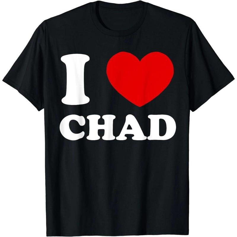 I Love Chad I Heart Chad Funny Chad T-Shirts, Hoodie, Sweatshirt