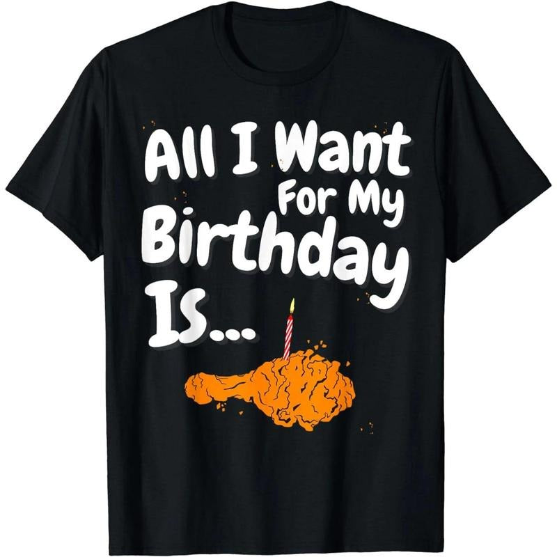 I Love Fried Chicken Fast Food Lover Birthday B-Day Party T-Shirt Hoodie, Sweatshirt | HypeCrazeTee.com