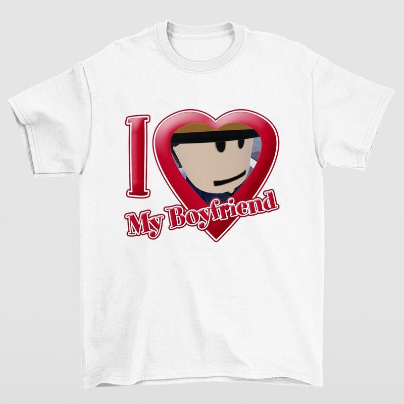 I Love My Boyfriend T Shirt Minimalist and Sweet Design for Everyday Wear Hoodie, Sweatshirt | HypeCrazeTee.com