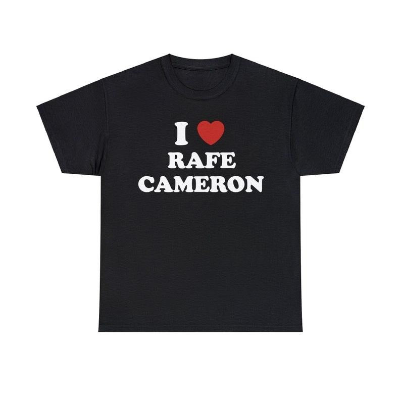 I Love Rafe Cameron Unisex Tee, Outer Banks Movie T shirt Hoodie, Sweatshirt | HypeCrazeTee.com