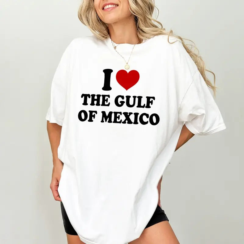I Love The Gulf Of Mexico Comfort Colors Shirt, Mexico 1550 Unisex T-shirt, Mexico Summer Vacation Shirt, Unisex Clothing...
