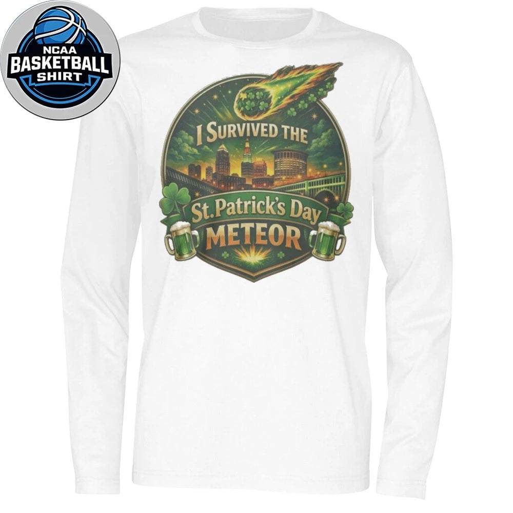 I Survived The St. Patricks Day Meteor 2026 Shirt