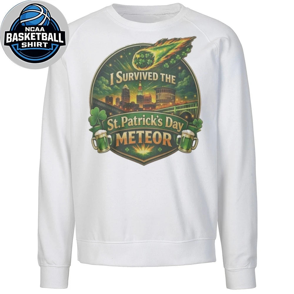 I Survived The St. Patricks Day Meteor 2026 Shirt