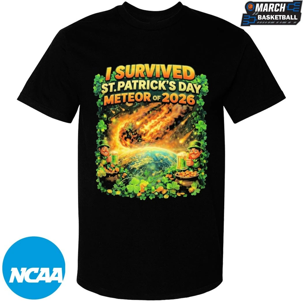 I Survived the St. Patrick’s Day Meteor Of 2026 Ohio Fireball T-Shirts