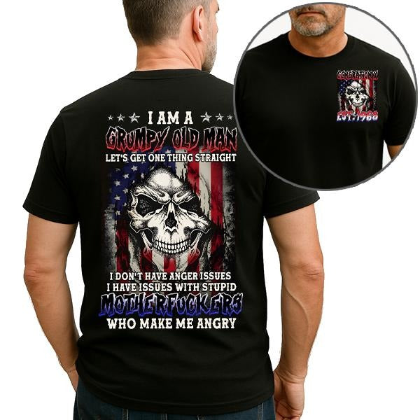 I am a Grumpy Old Man Generation X T-shirt, Gen X FAFOT Shirt
