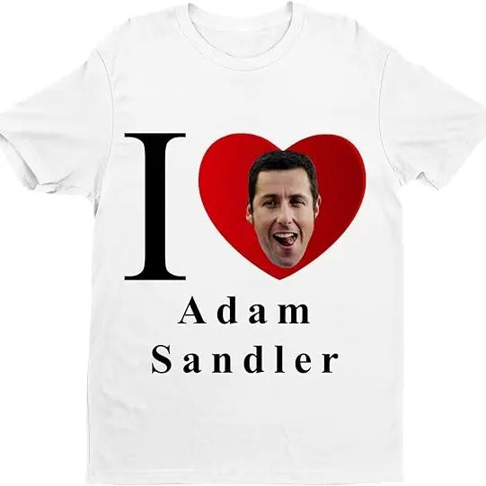 I love Adam Sandler T Shirt Hoodie, Sweatshirt | HypeCrazeTee.com