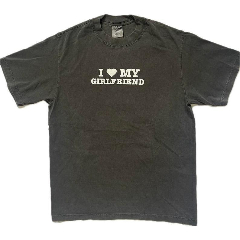 I love my girlfriend t-shirt (NY font) Hoodie, Sweatshirt | HypeCrazeTee.com