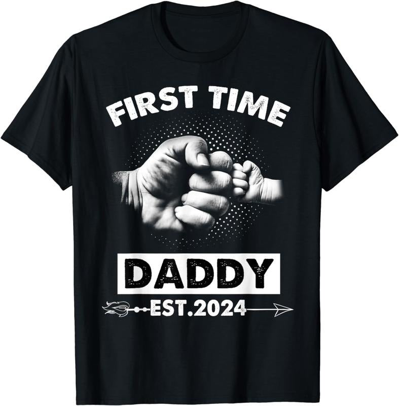 I love my old father,New Dad Est 2024 Boy Fathers Day Men Women T-Shirt Hoodie, Sweatshirt | HypeCrazeTee.com