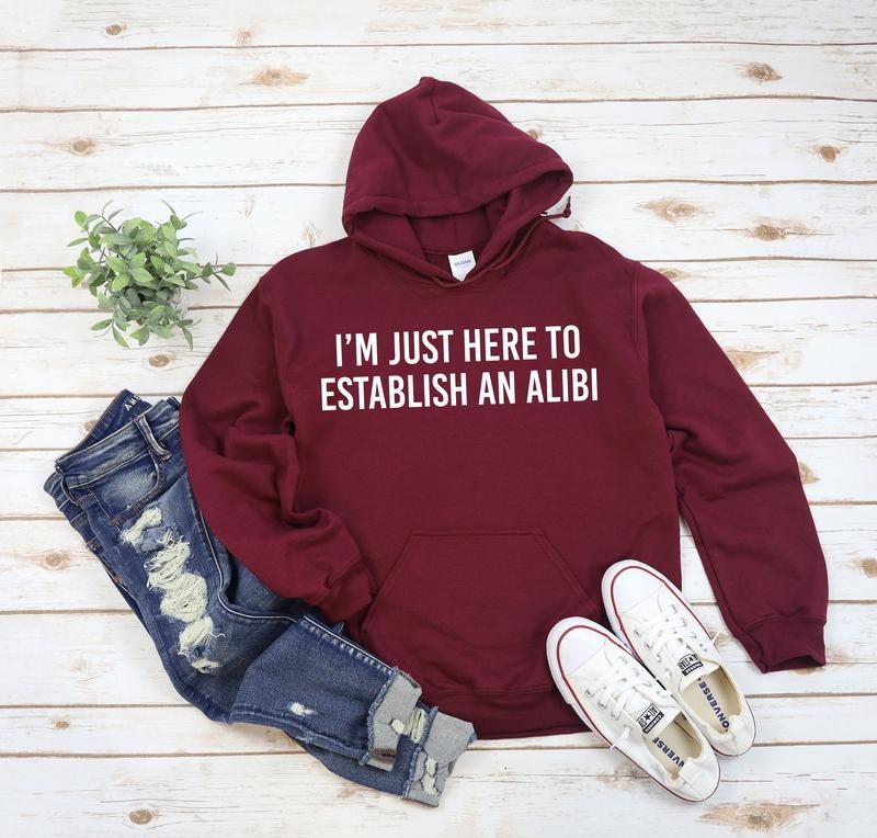 I'm Here I'm Awake Don't Push It Hoodie Funny Hooded Sweatshirt Funny Winter Hoodies Adult Humor Funny Gift  T-shirt,...