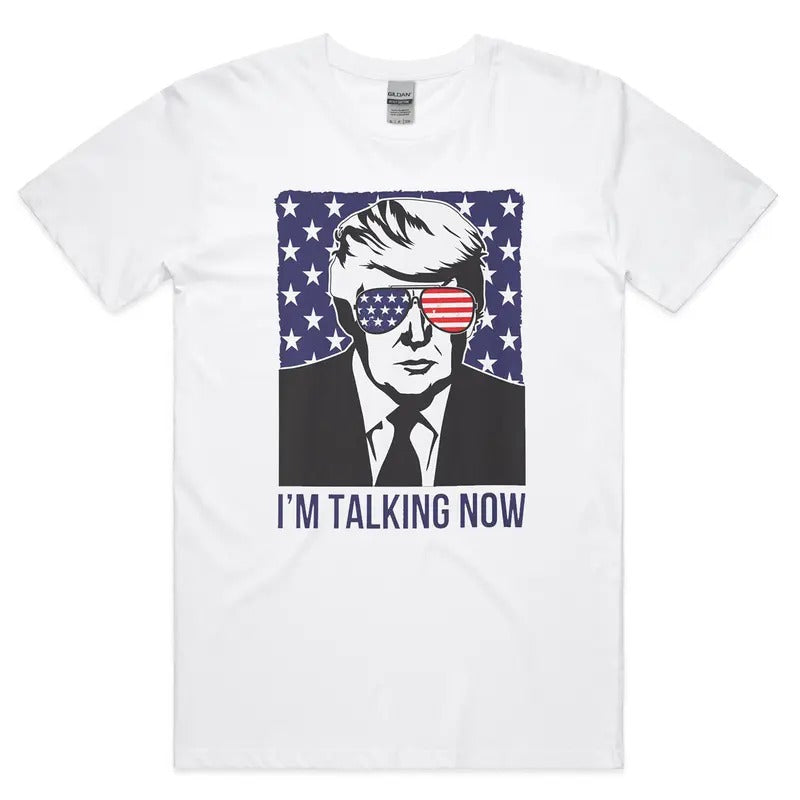 I'M Talking Now Trump Shirt Presidential Debate Philadelphia 2024 Shirt Trump Vance 2024 Shirt Trump President 2024 Trump Shirt Trump Shirts Sale Classic Comfort Cotton All Sizes All Colors T-Shirts, Hoodie, Sweatshirt