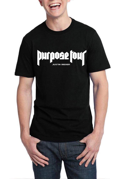 Purpose Tour Black T-Shirt