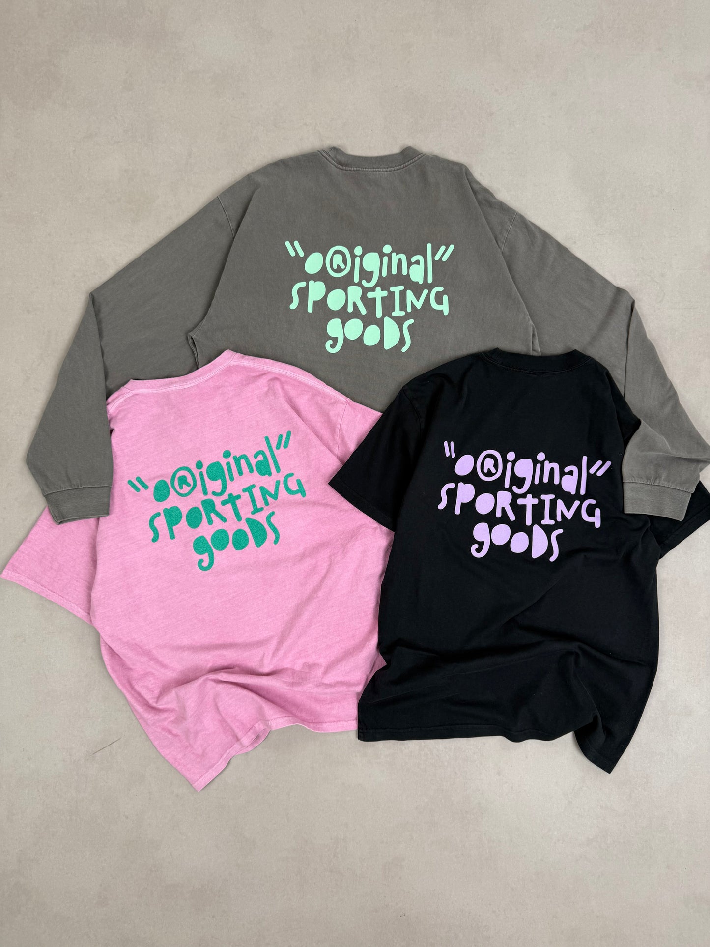 Vice 84 'Original Sporting Goods' Vintage Washed Tee - Pink