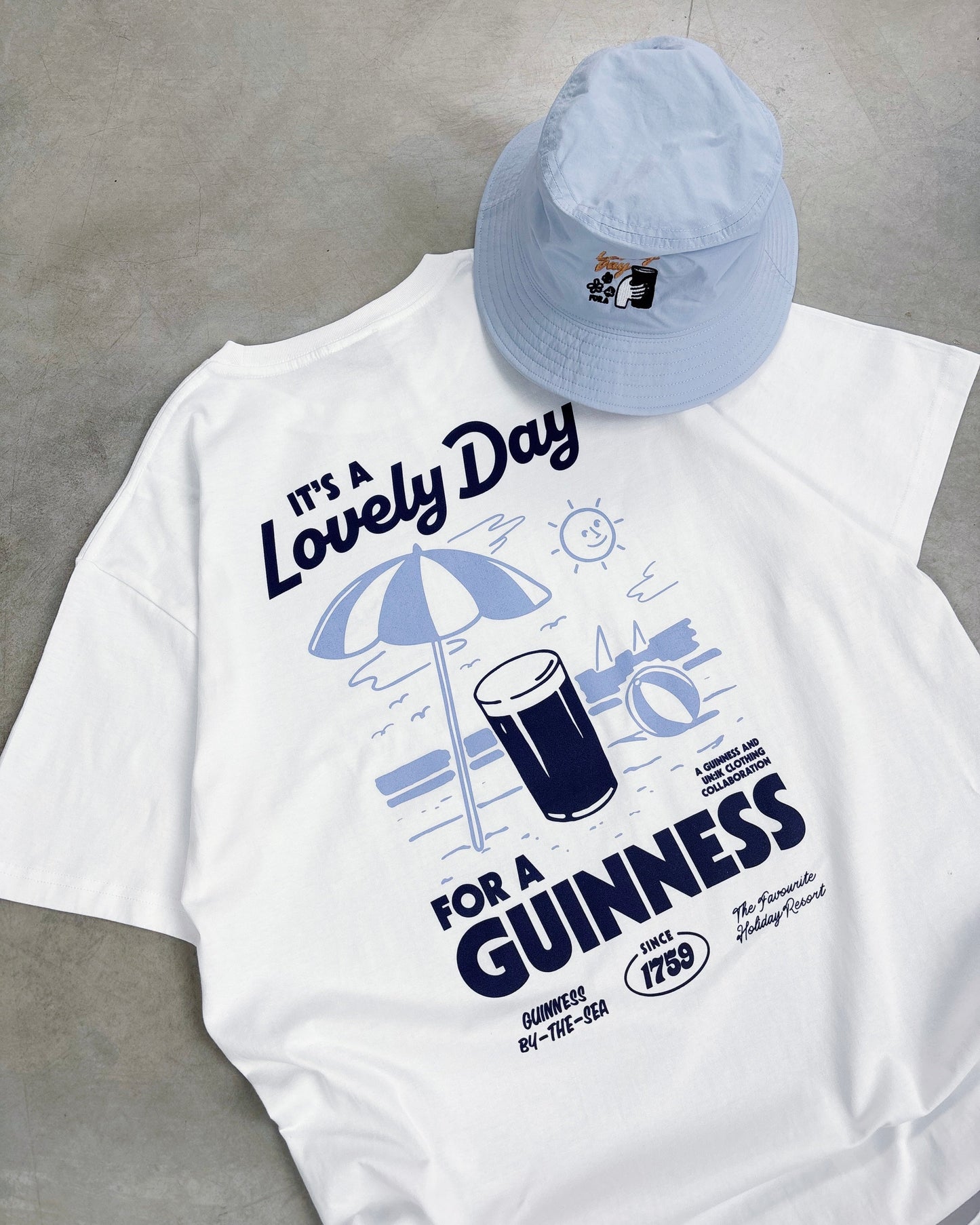 Guinness x UN:IK 'Summers Day' Tee - White