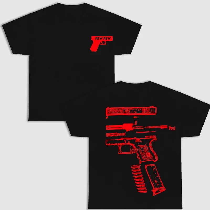 IN GLOCK WE TRUST DOUBLE SIDES BLACK T-SHIRT VERSION Hoodie, Sweatshirt | HypeCrazeTee.com