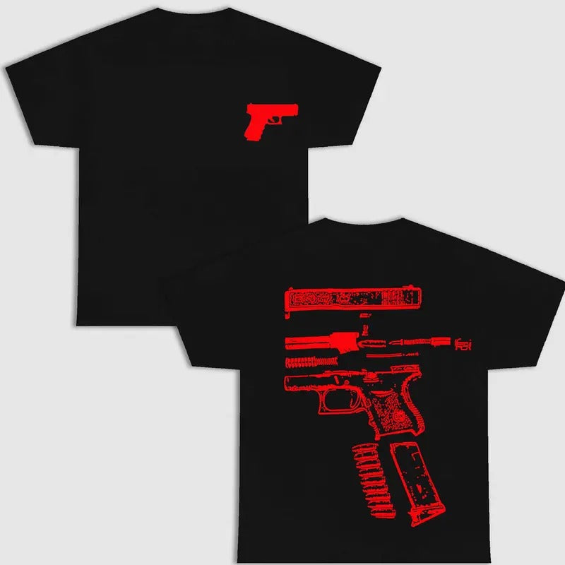 IN GLOCK WE TRUST DOUBLE SIDES BLACK VERSION MENWEAR GANG SHIRT Hoodie, Sweatshirt | HypeCrazeTee.com