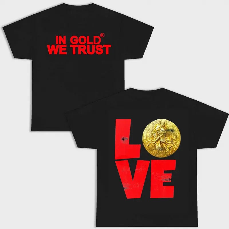 IN GOLD WE TRUST DOUBLE SIDES BLACK VERSION MENWEAR GANG SHIRT Hoodie, Sweatshirt | HypeCrazeTee.com