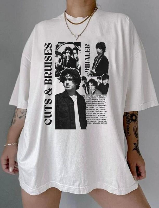 INHALER Band Unisex T-shirt, Inhaler Band We Have to Move On, Inhaler Merch Tshirt, Real Fan Gift, Concert Wear, Vintage...