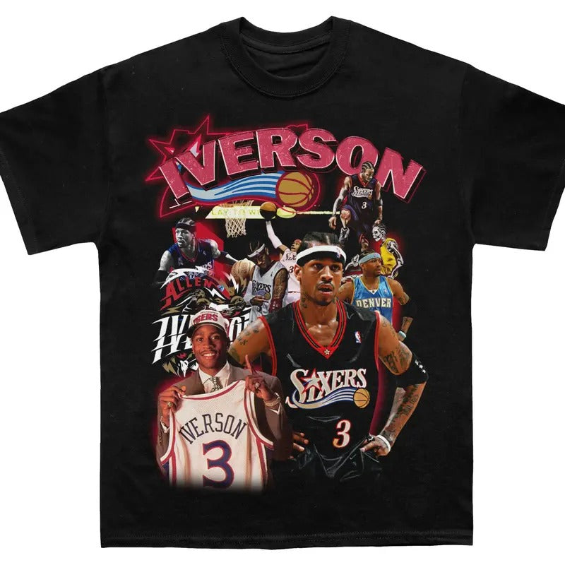 IVERSON ICON T-SHIRT - STREETWEAR Hoodie, Sweatshirt | HypeCrazeTee.com