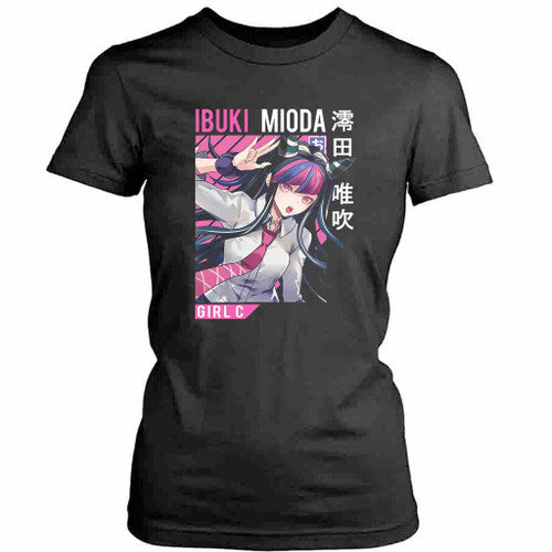 Ibuki Mioda Danganronpa V3 Anime Monokuma Womens T-Shirt Tee