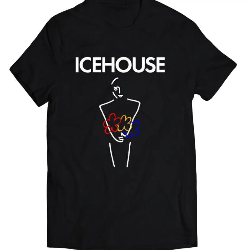 Icehouse Man Colours Rock Band Cotton Black S 3XL T-Shirts, Hoodie, Sweatshirt