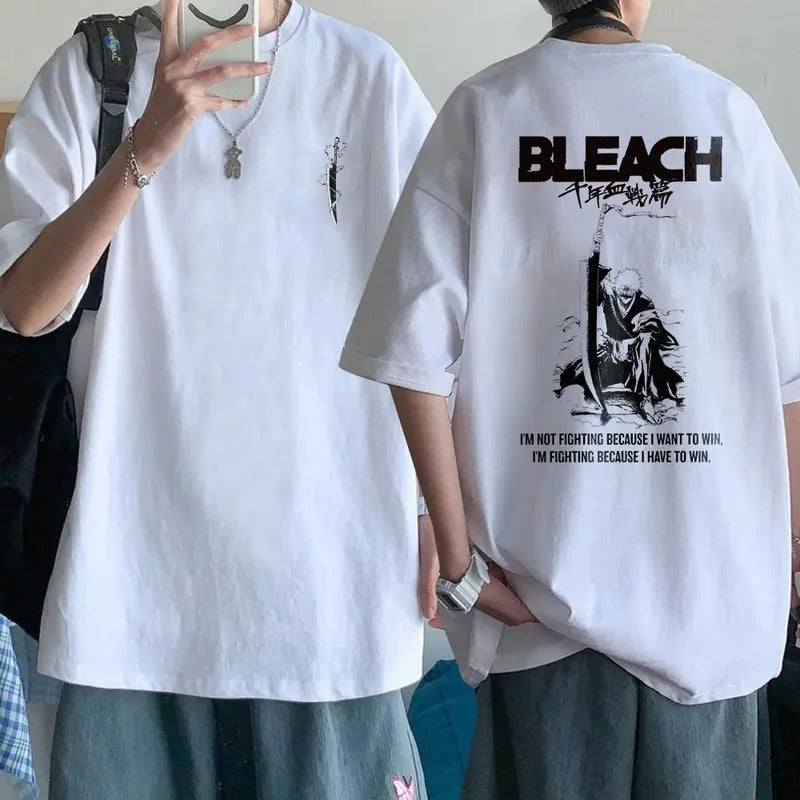 Ichigo Bleach Anime T-Shirt - Stylish & Comfortable Tee for Fans Hoodie, Sweatshirt | HypeCrazeTee.com