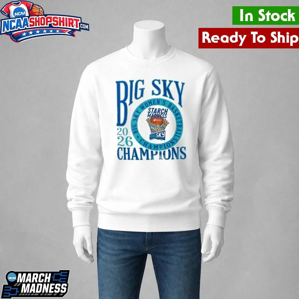 Idaho Vandals Women’s Basketball 2026 Big Sky Conference Champions Shirt