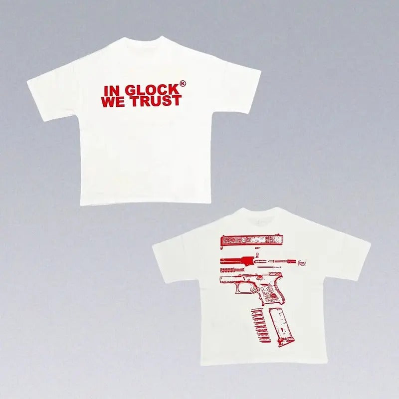 In Glock We Trust T-Shirt Hoodie, Sweatshirt | HypeCrazeTee.com