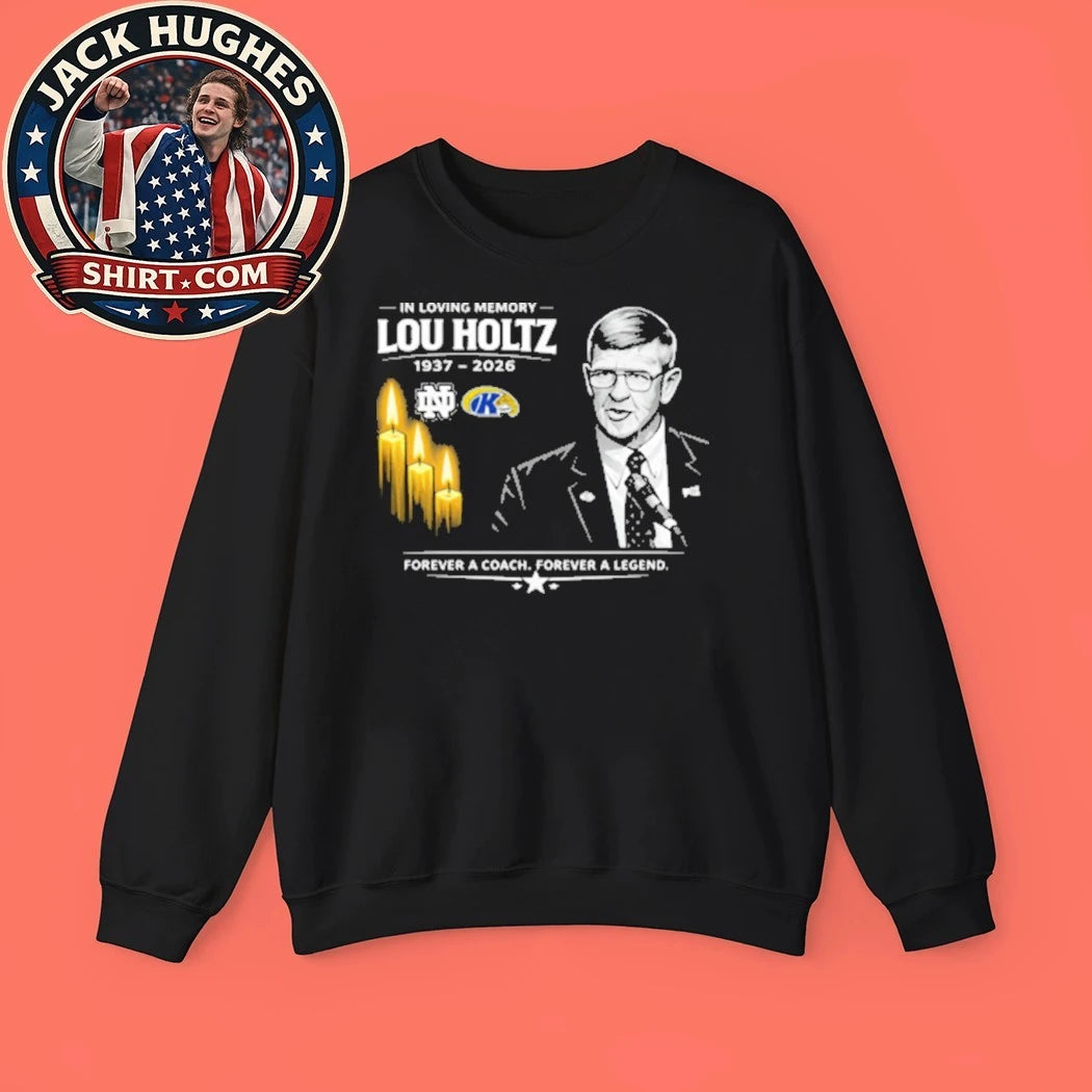 In Loving Memorial Lou Holtz 1937-2026 Forever A Coach Forever A Legend Shirt