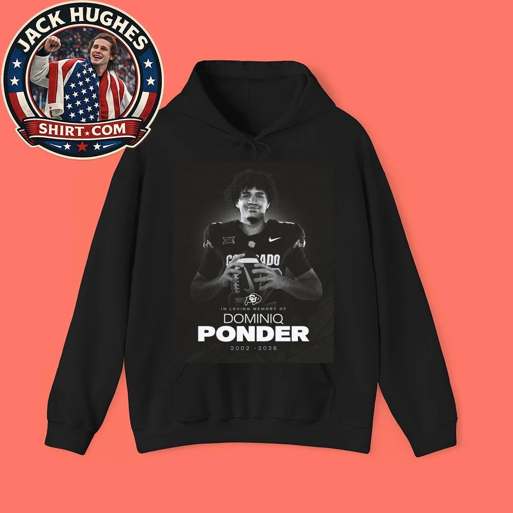 In Loving Memory Of Dominiq Ponder of the Colorado Buffaloes Rip 2022-2026 Shirt