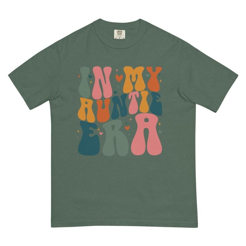 In My Auntie Era Shirt, Auntie Shirt, Aunt Shirt, Gift for Aunts, Favorite Aunt Shirt, Aunt Gift